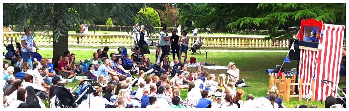 outdoor punch and judy show