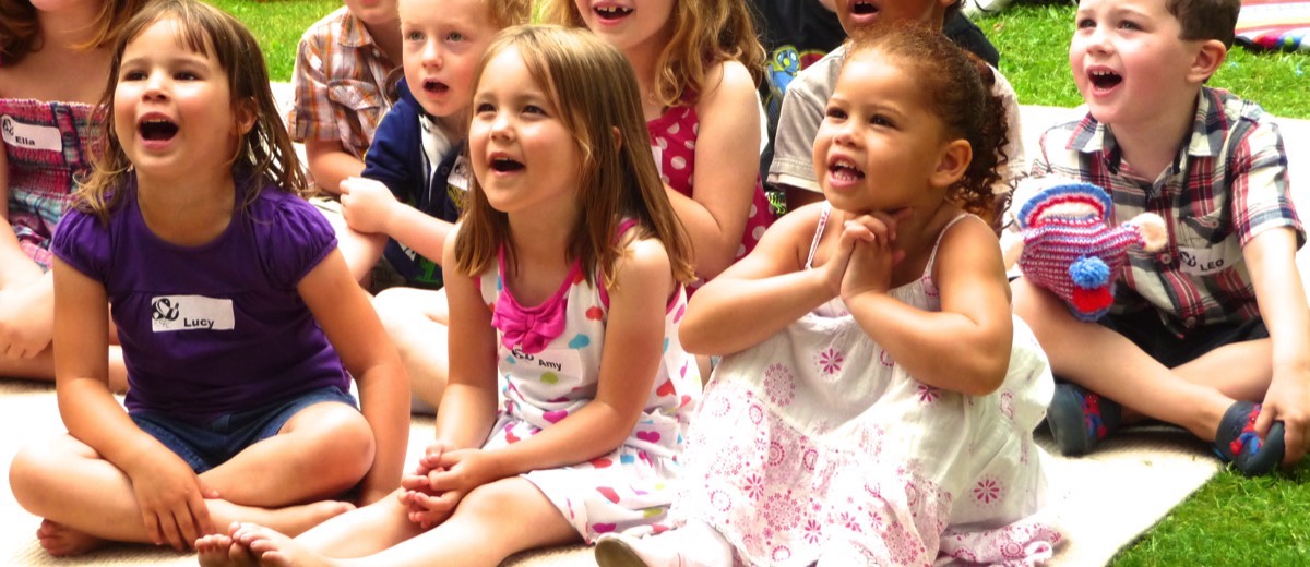 punch and judy show garden party